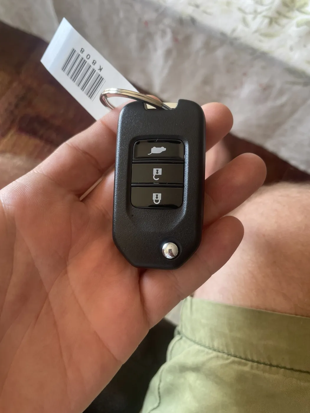 שכפול וקידוד מפתח-שלט מתקפל לרכב הונדה (Honda) — מנעולן רכב בחיפה והקריות